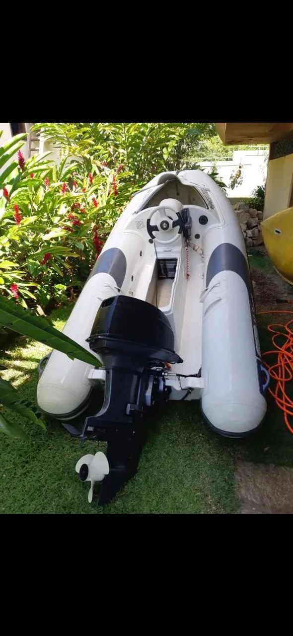 Inflavel fibra " jet-ski  " 40 hp - Foto 2