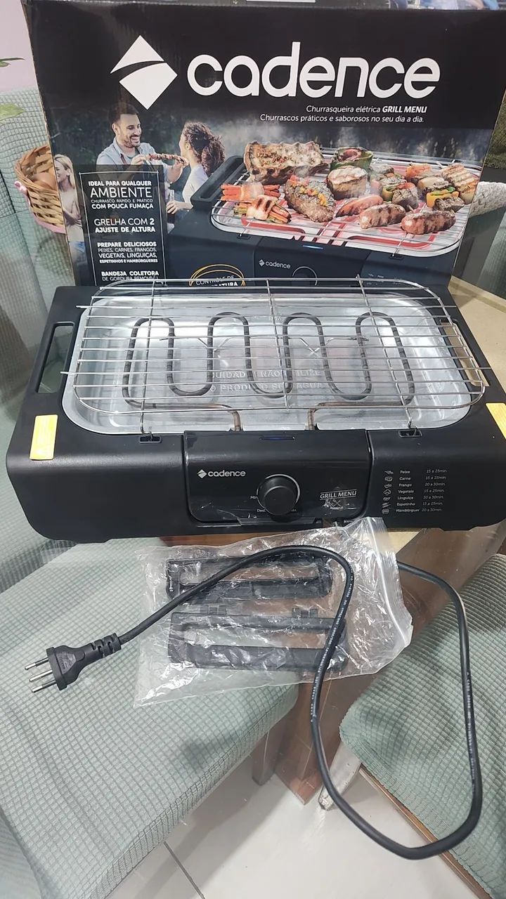 Churrasqueira elétrica grill 