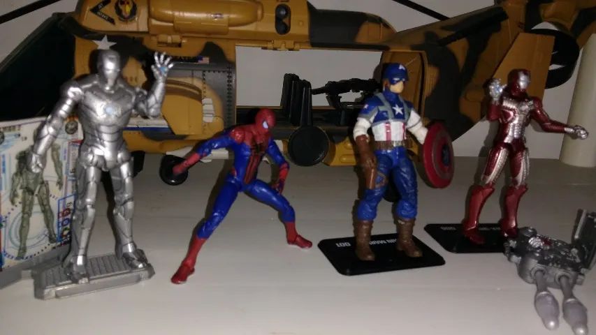 4-PACK MOVIE HEROES. Action figures de 3,75" - Foto 4