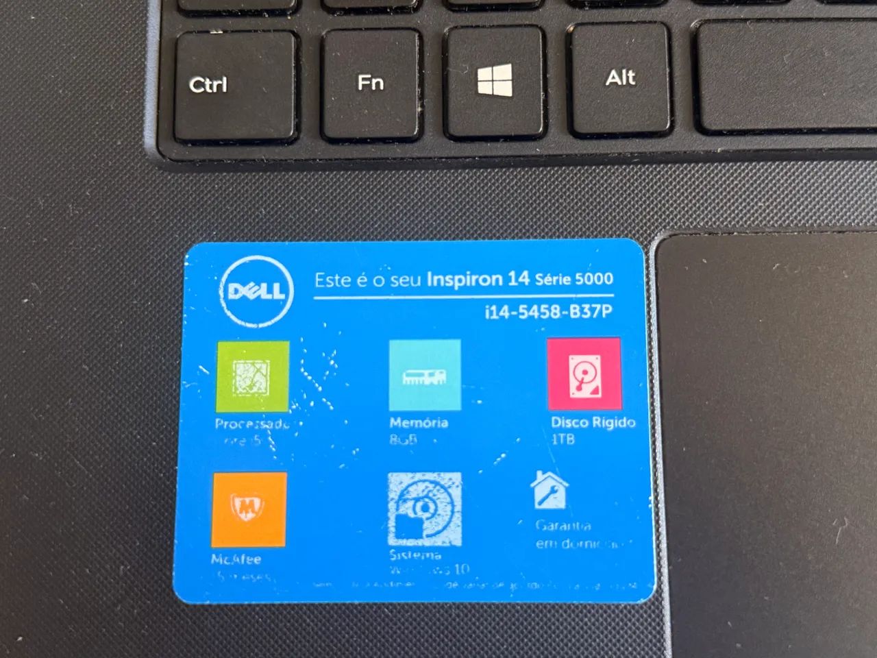 Notebook Dell - Core i5 - 8G - 1tera byte  - Foto 3