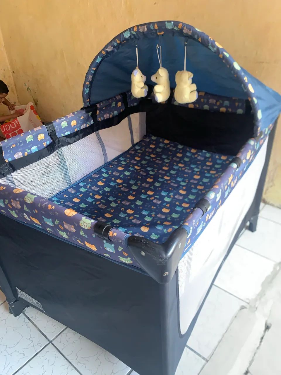 Berço cercado 