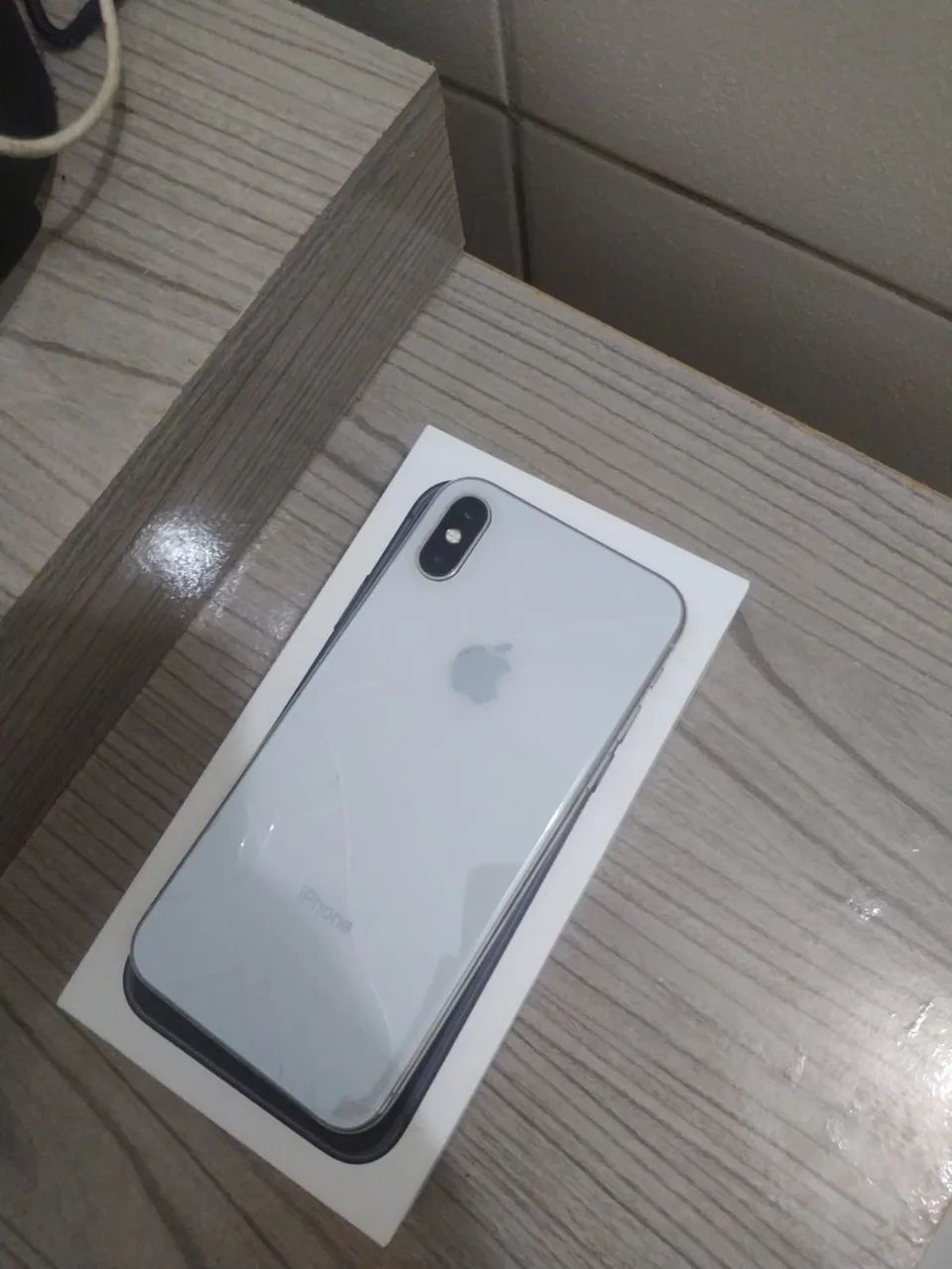 IPHONE X COM BATERIA NOVA