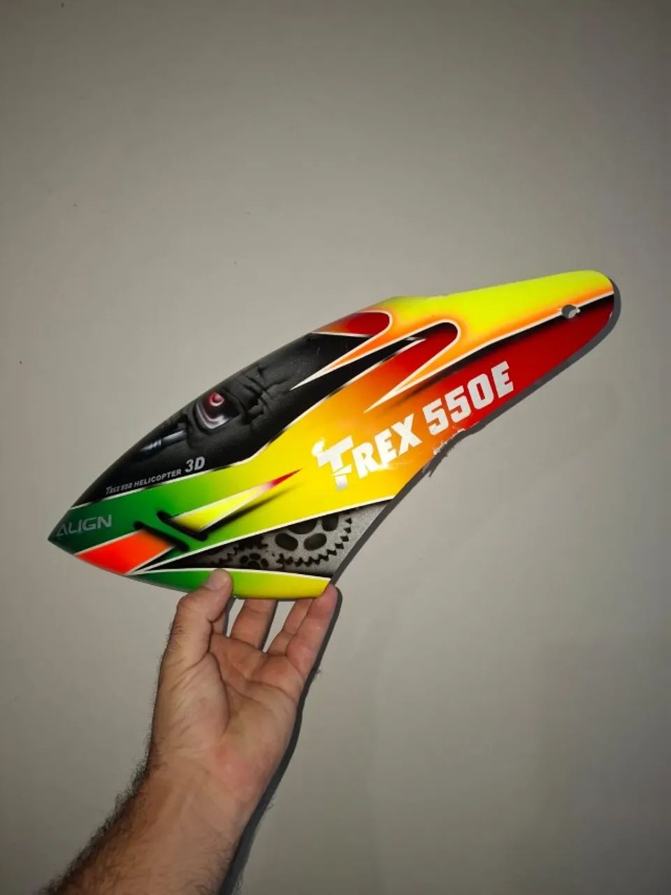 Canopy para helicóptero  t rex 550