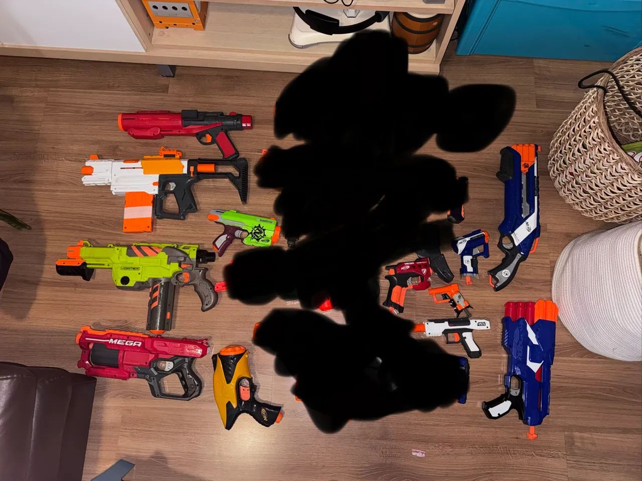 Nerfs conjunto lançadores kit 
