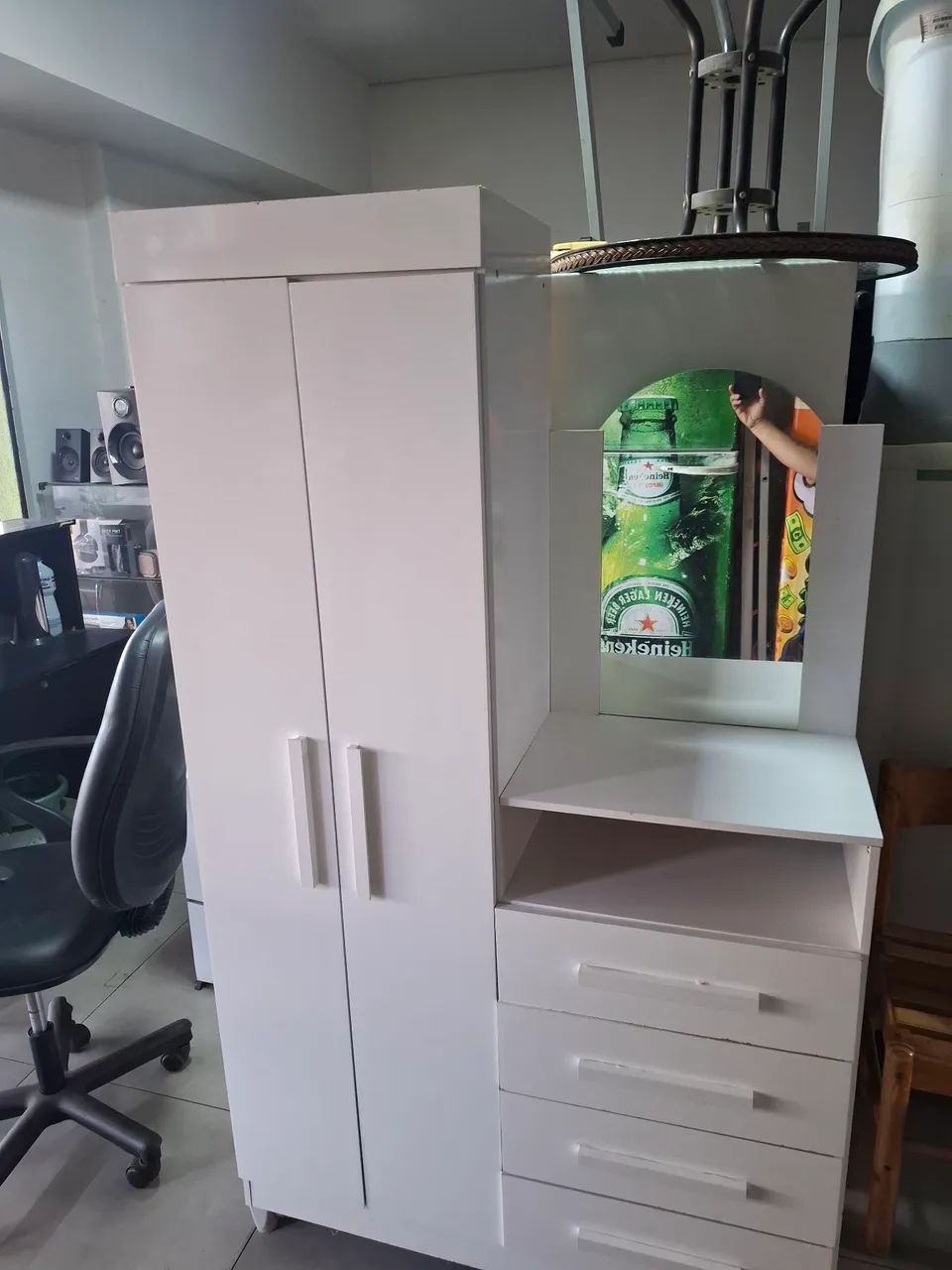 Guarda roupa e penteadeira 