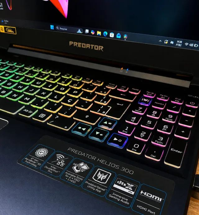 NOTEBOOK GAMER PREDATOR ACER ((3.87 TB/CORE I7/RTX 2060))