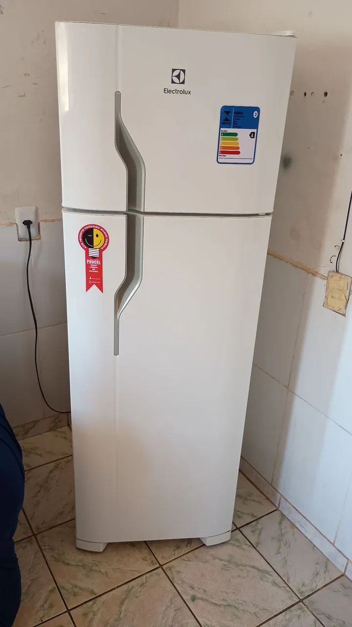 Geladeira Electrolux dúplex 