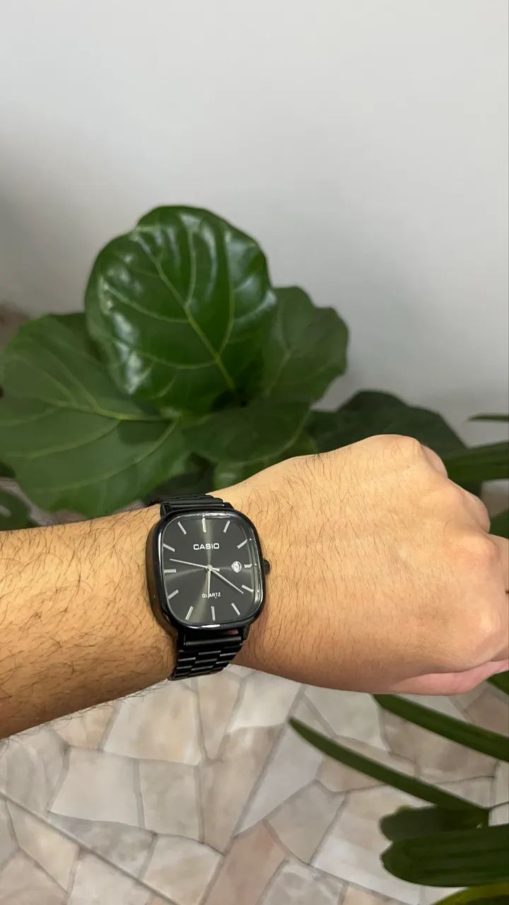 Relógio Casio Vintage Black- Del Castilho - Foto 2