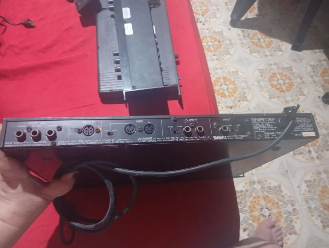 Yamaha SPX900 Professional Multi-Effect Processor. - Instrumentos