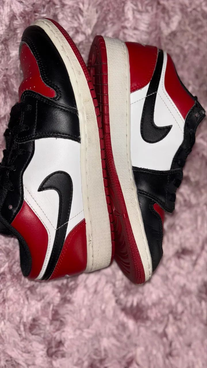 Air Jordan 1 Low Bred Toe Original - Foto 2