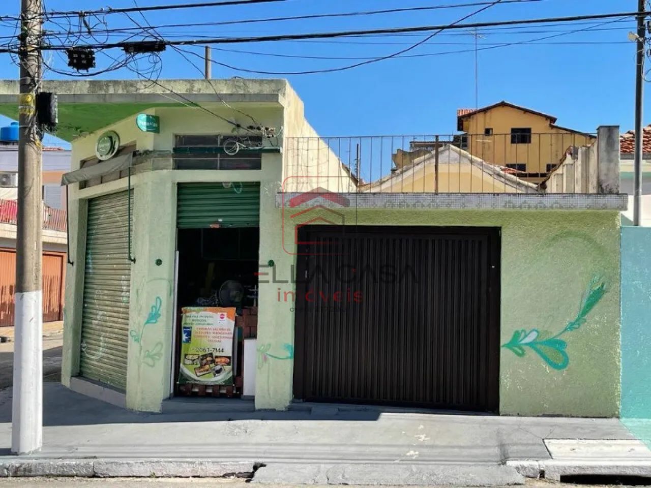 Comércio para locação - 2 salões + 2 Banheiros