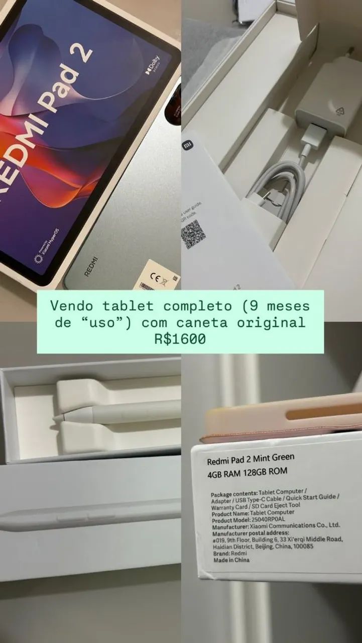 Tablet redmi pad 2 128gb - Foto 4
