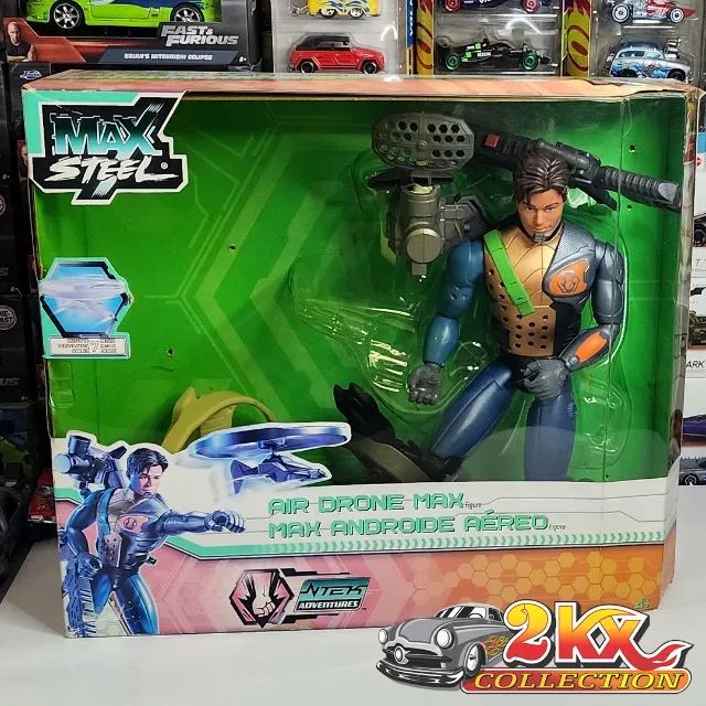 Max Steel - Air Drone Max - Max Android Aéreo - 2015 - Na Caixa - Foto 2