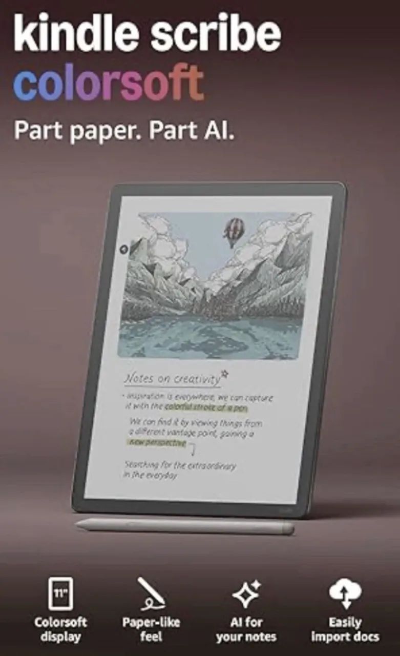 Amazon Kindle Scribe Colorsoft 32 GB - Foto 2