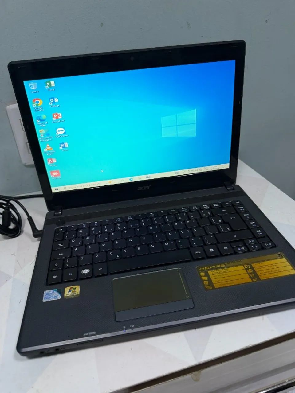 Notebook Acer 14 Pol Intel Dual Core 4GB HD 120GB Formatado com Pacote Office   - Foto 2