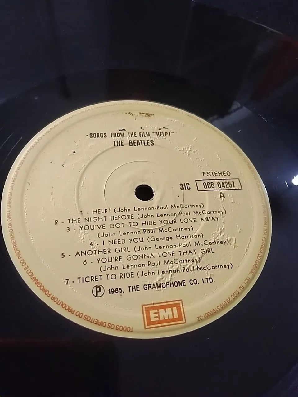 LP The Beatles - Help! (Edição Nacional Odeon/EMI) - Ótimo Estado - Foto 3