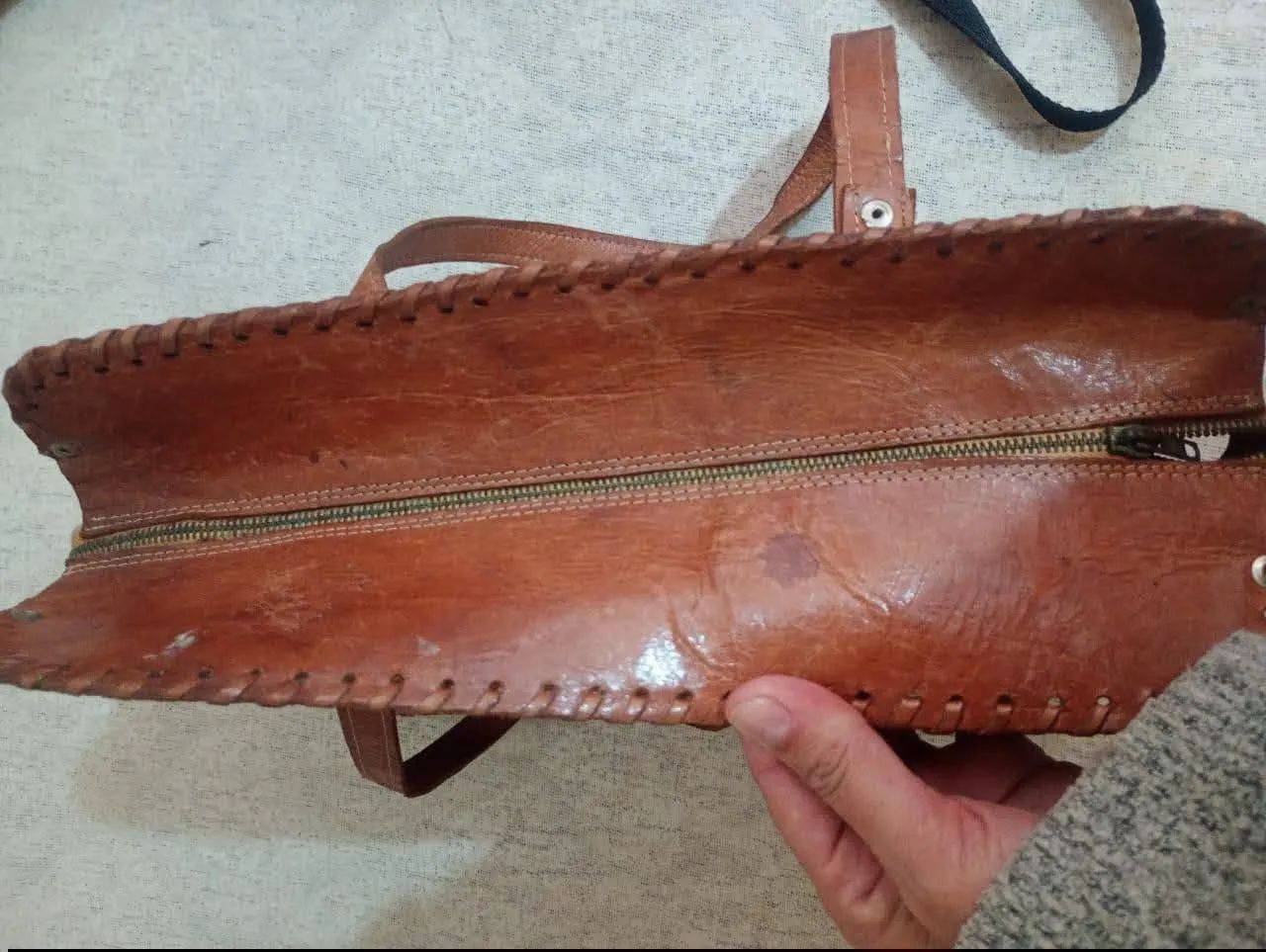 Bolsa em couro  - Foto 2