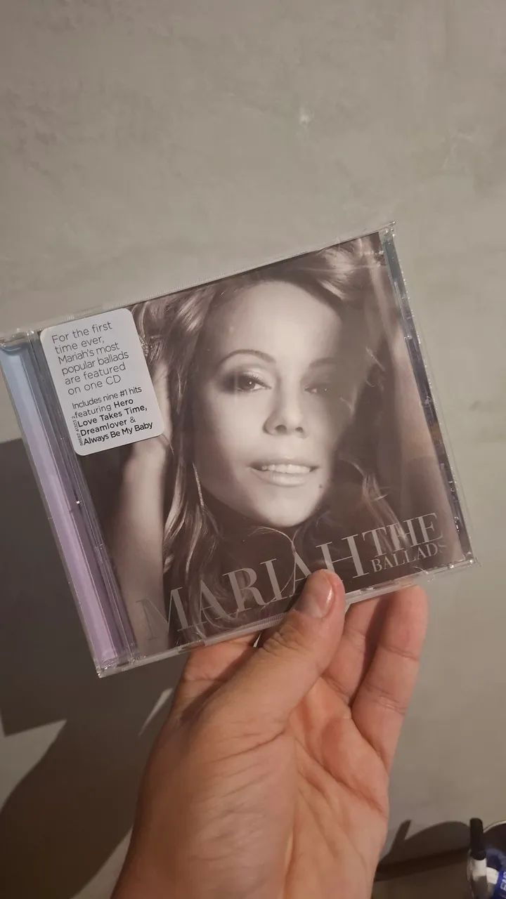 Mariah CD Ballads com Perfume limited edition - Foto 2