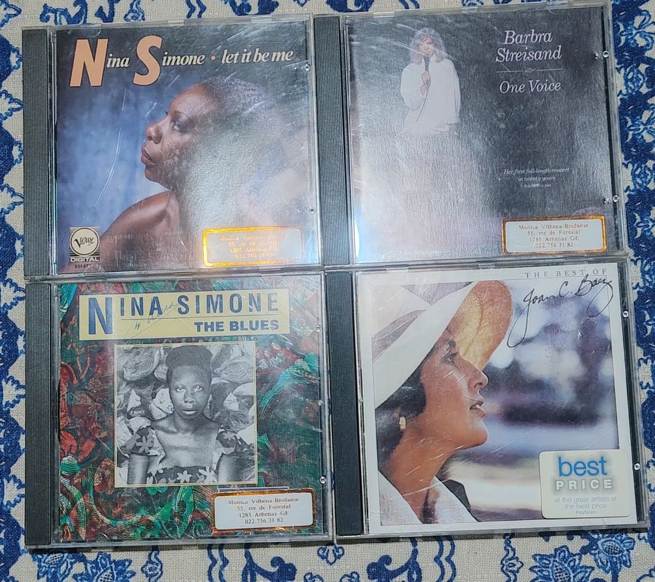 Nina Simone, Sarah Voughan, Roberta Flac, Joan Baez 10 CDS - Foto 3