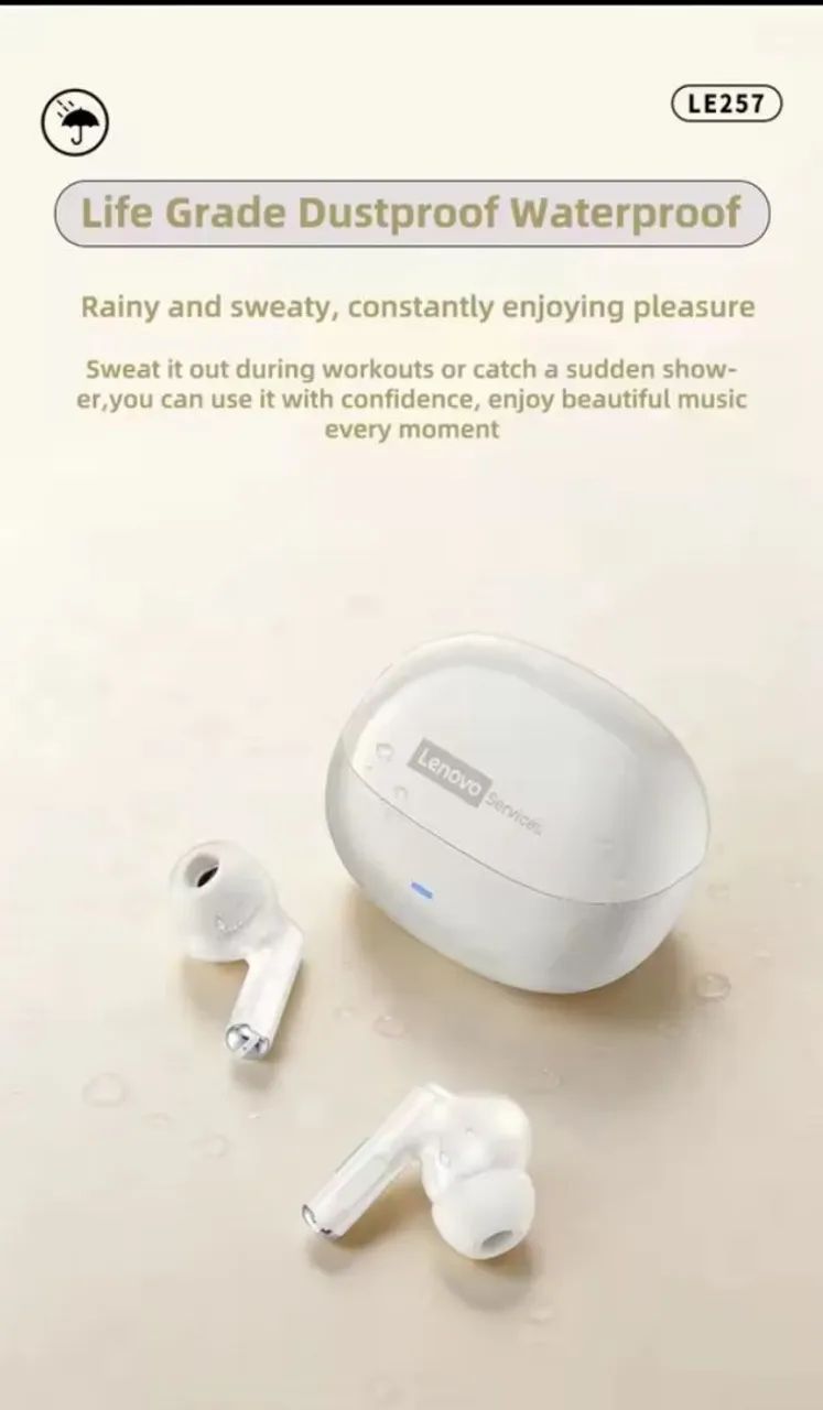 Fone Bluetooth Lenovo original novo - Foto 2
