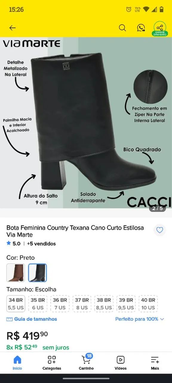 Bota via marte - Foto 4