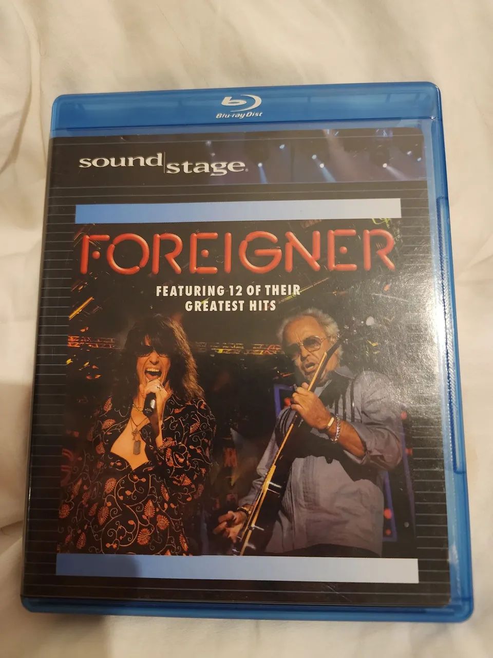 Blu Ray Foreigner Sound Stage live show 12 greatest hits