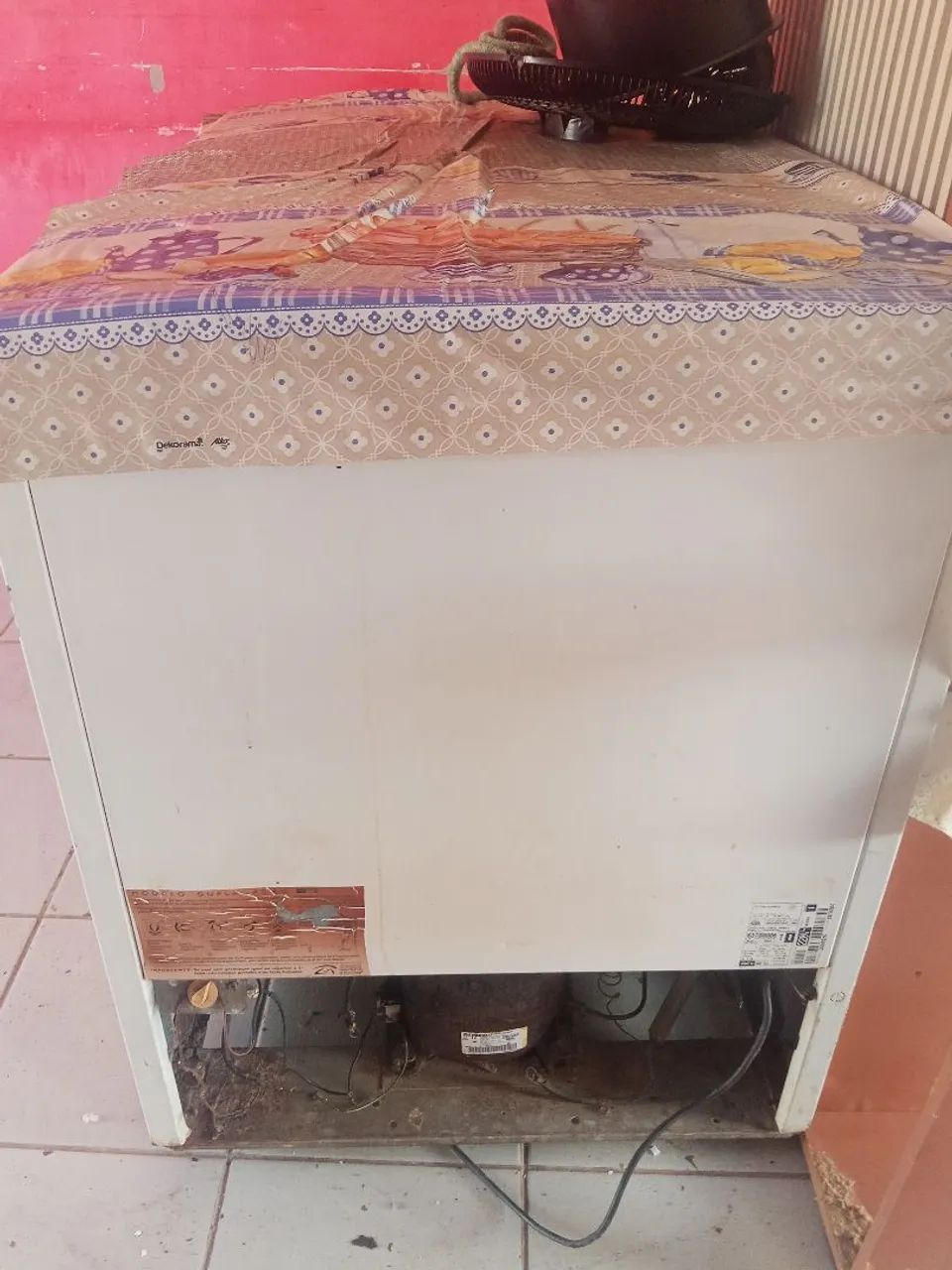 RETIRADA DE PEÇAS DO FREEZER  - Foto 3