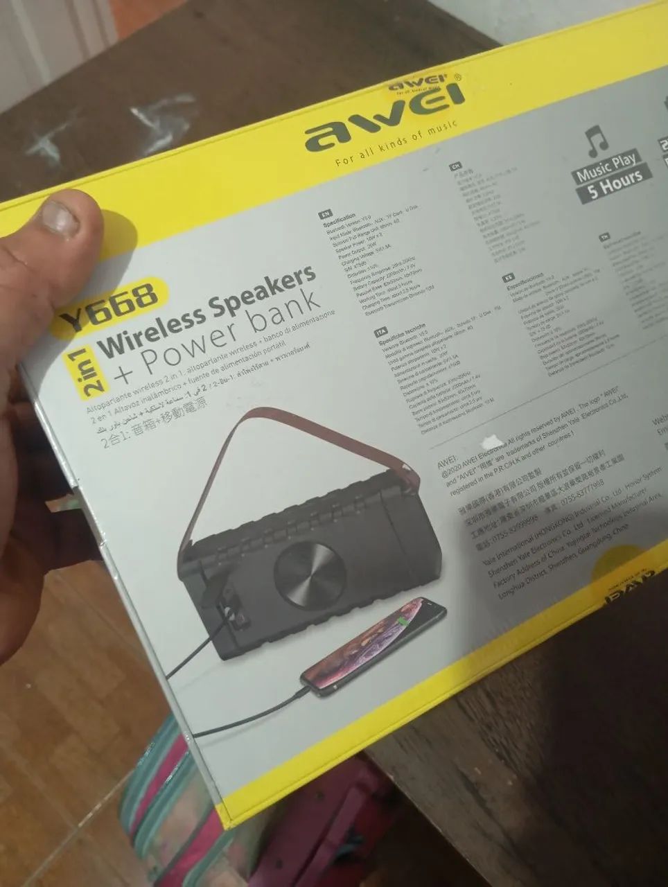 caixa bluetooth Novo - Foto 2