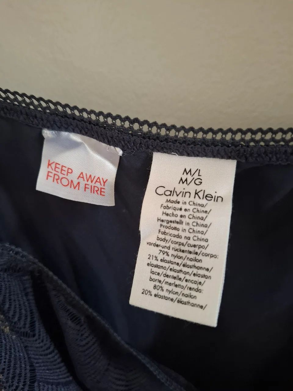 Body CalvinKlein azul marinho tam.G - Foto 5