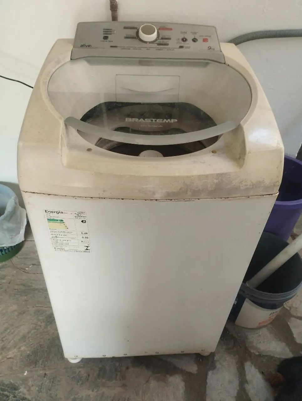 máquina de lavar Brastemp 
