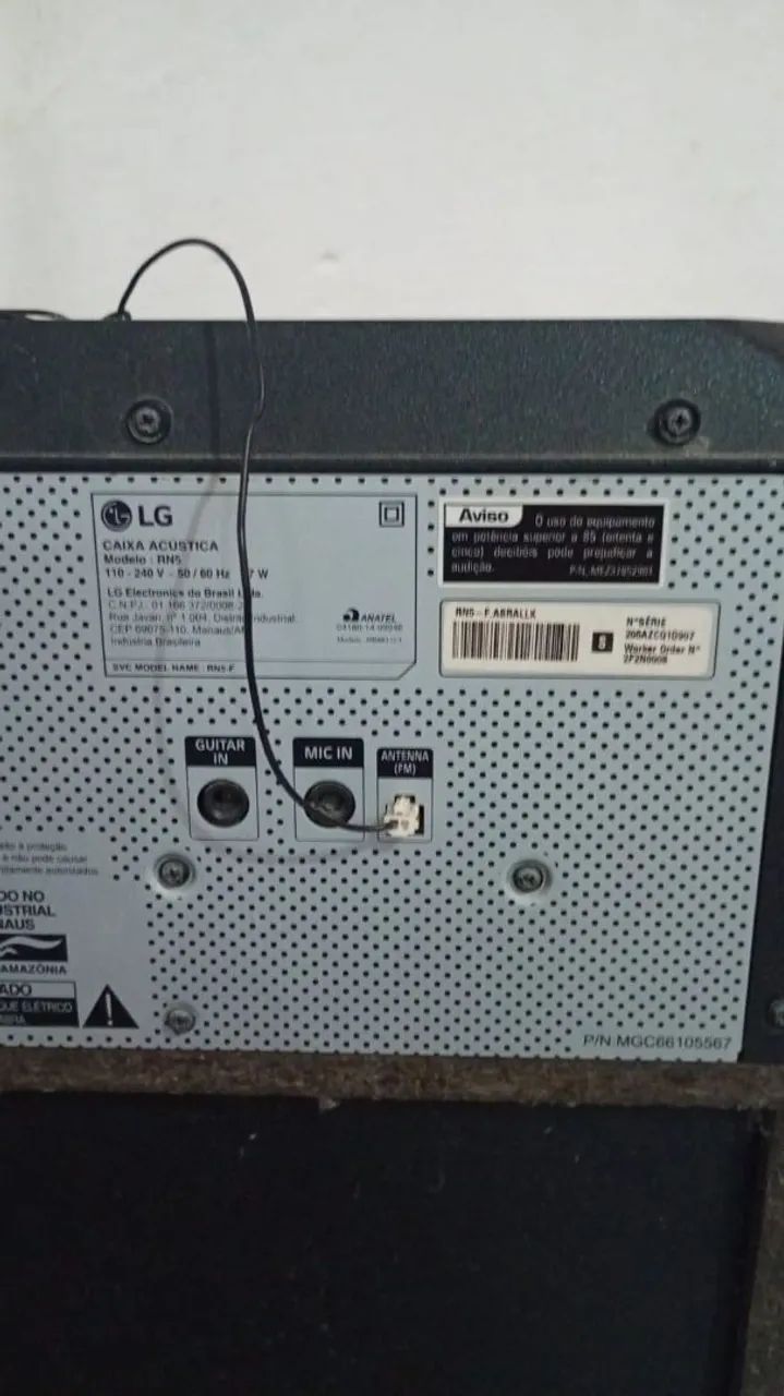 Caixa de som LG Boombox  - Foto 3