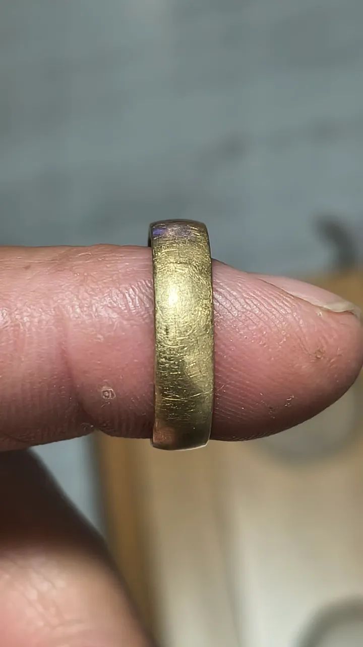 Aliança de ouro 18k - Foto 3