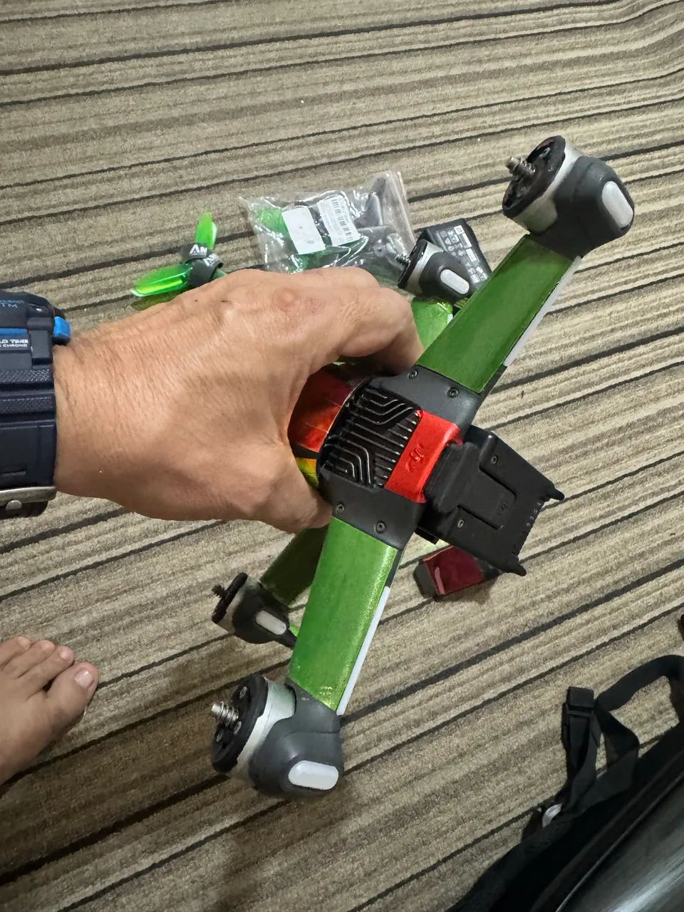 Drone DJI FPV completo (com defeito) - Foto 2