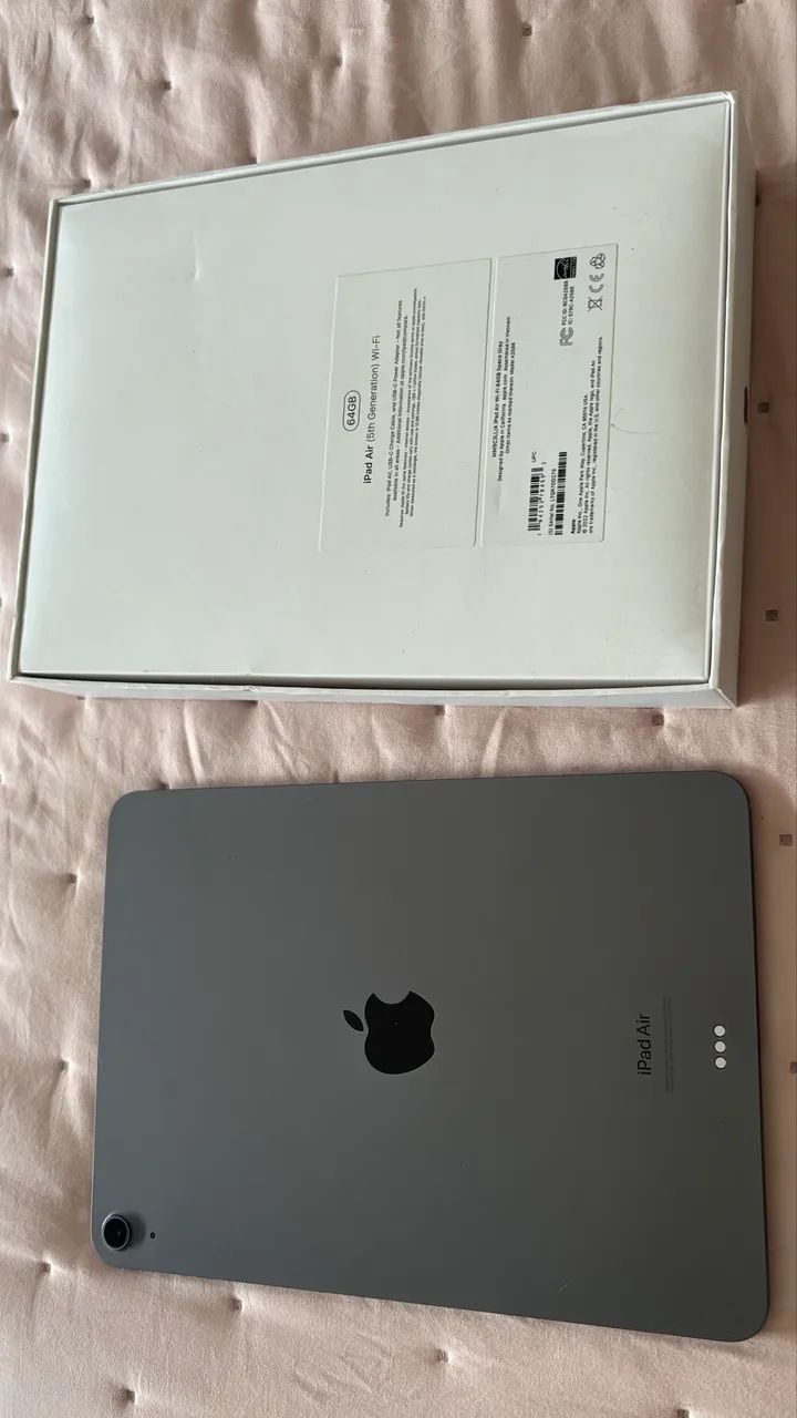 Ipad Air 5 64 GB Wifi Cinza Espacial Ótimo estado - Foto 3