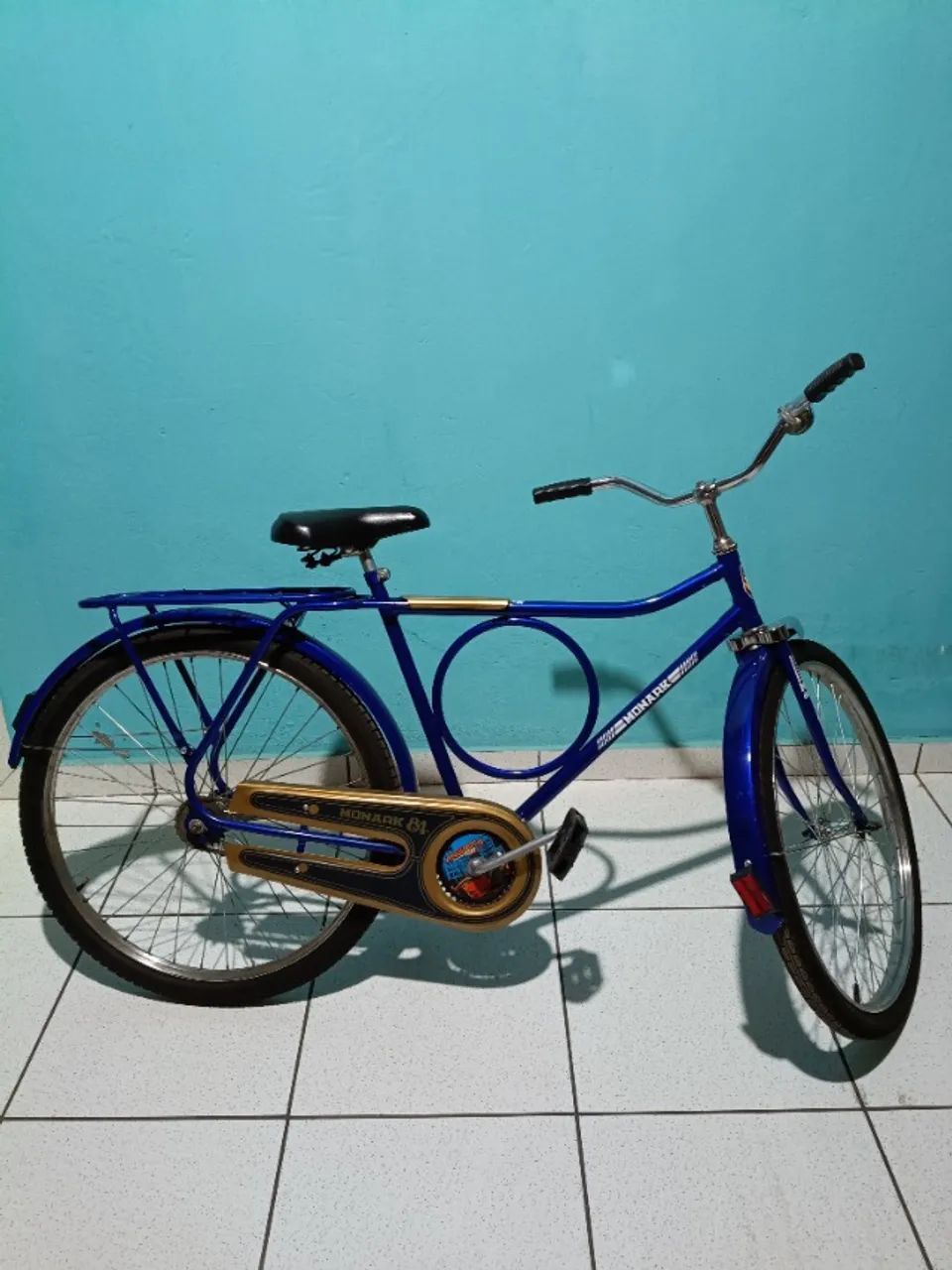 Bicicleta Monark cachimbada antiga - Foto 4