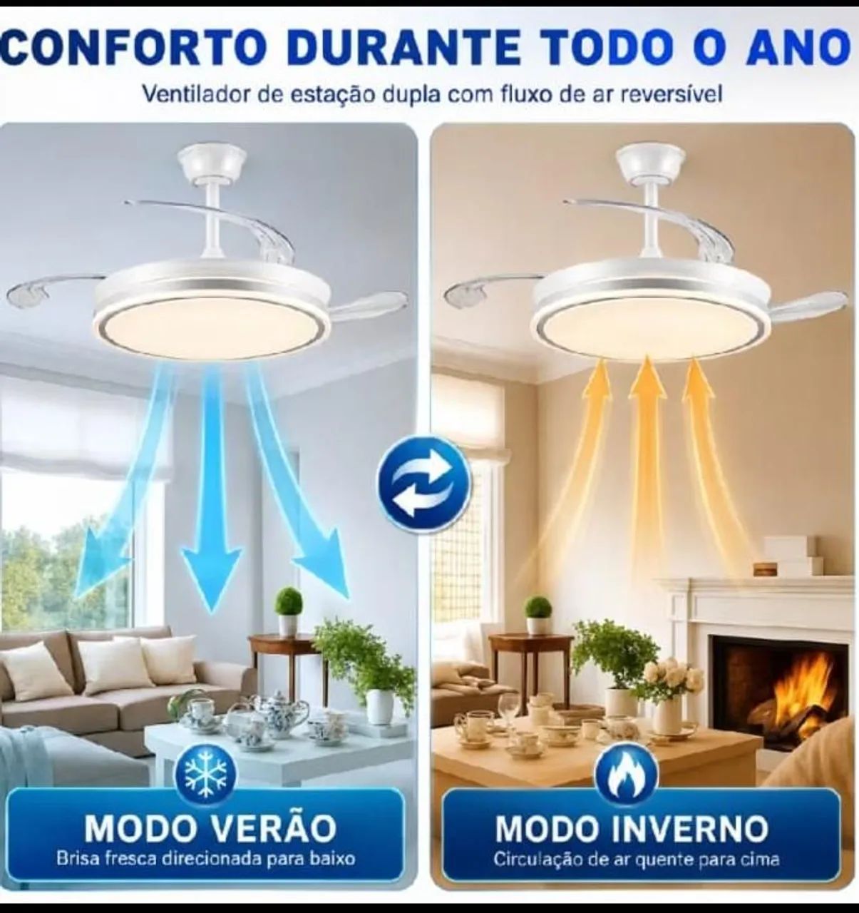 Ventilador  teto - Foto 2