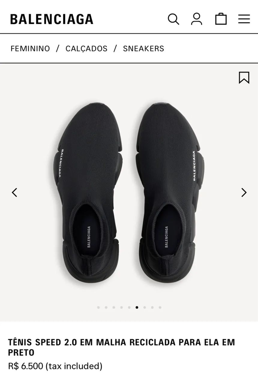 Balenciaga Speed 2.0  37 - Foto 2