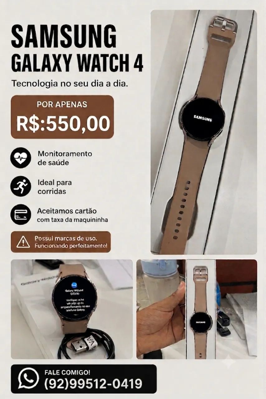 Relógio Samsung Watch 4