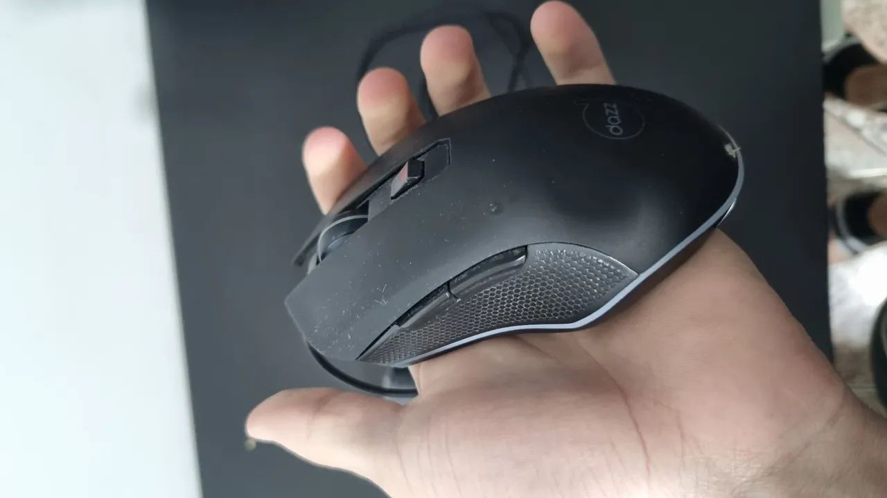 Combo Mouse + Mousepad Gamer Dazz Death Fire - Foto 4