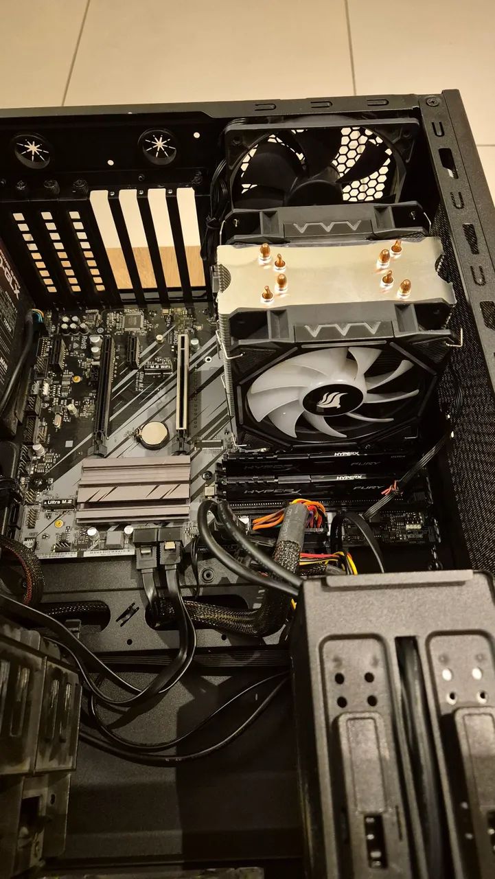 Kit Intel i5 10440F (proc + placa mãe + ram) - Foto 2