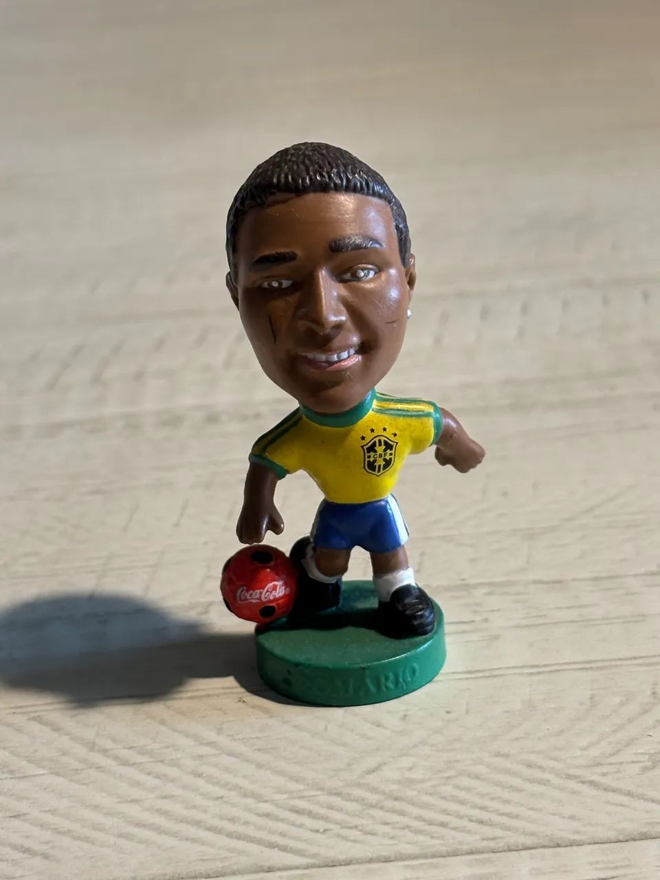 Coleção Mini Craques da Coca Cola para Copa de 1998 - 4 bonecos - Foto 5