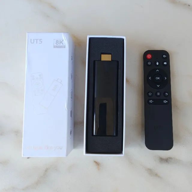 Tv Stick UT5 8K Android 10 Wifi 5G Bluetooth  - Foto 6