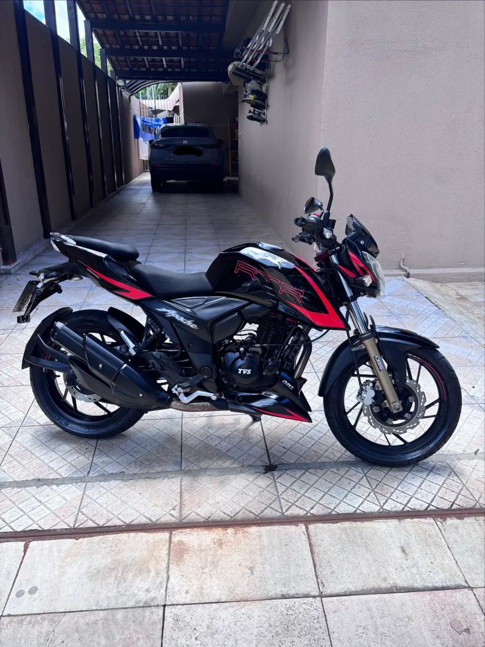 TVS Apache RTR 200 - 2022 - Toda original - Foto 5