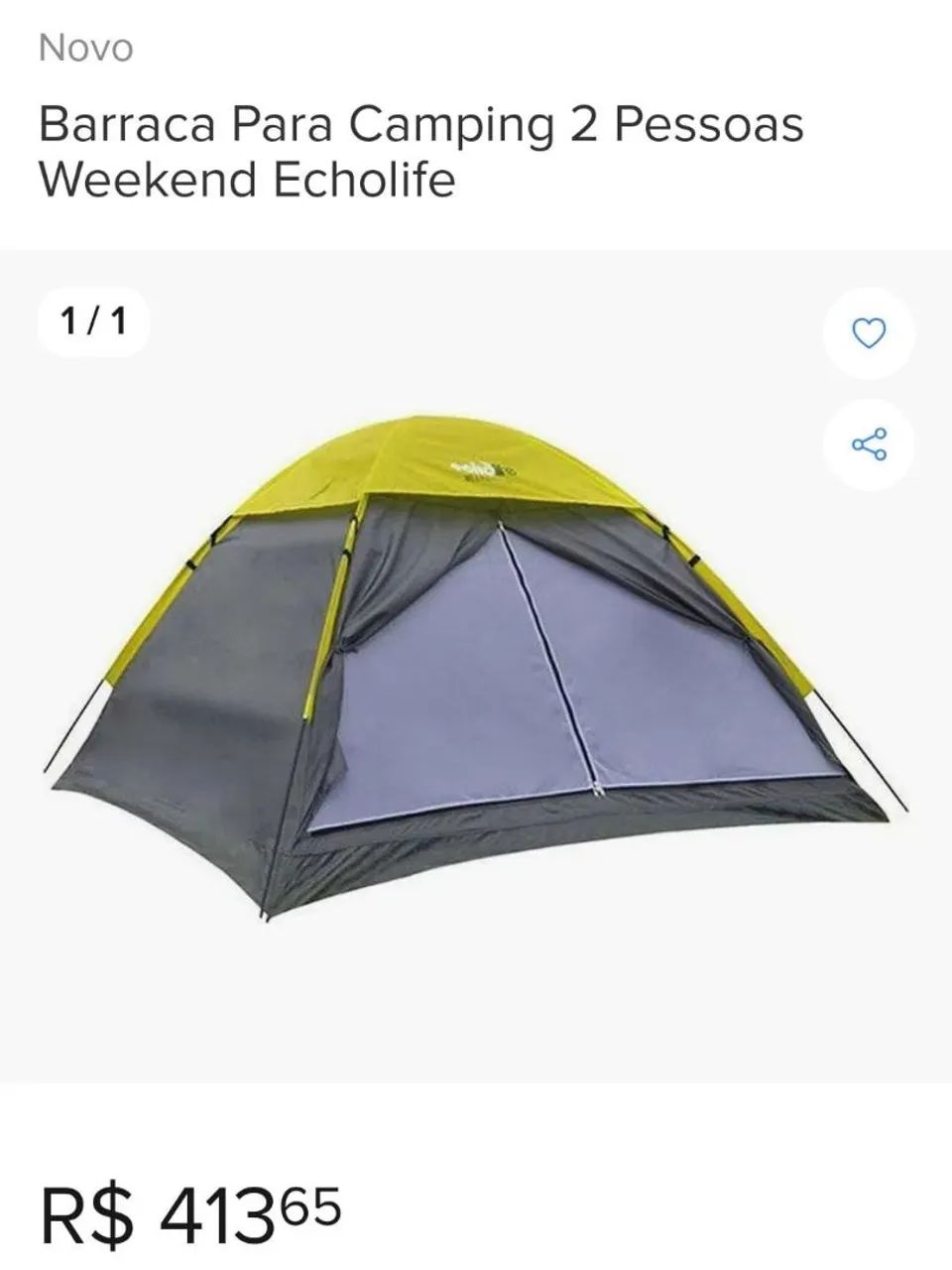 Barra para acampar