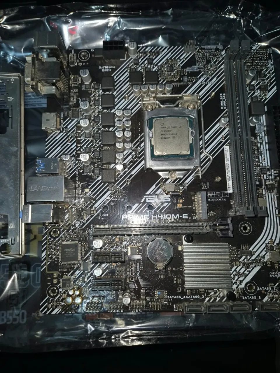 Kit Upgrade: Intel Core i5-10400F + Placa-Mãe ASUS Prime H410M-E + Cooler Original - Foto 3