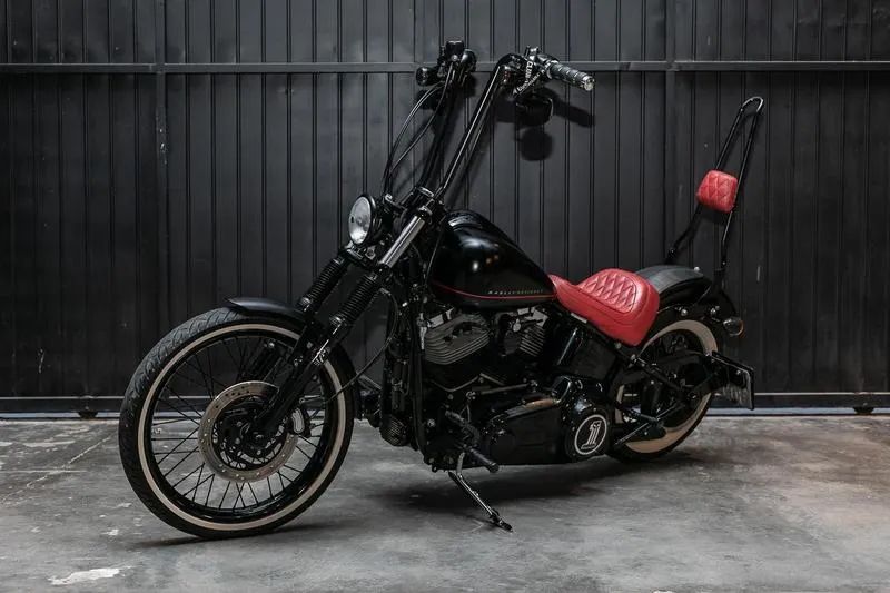 HARLEY-DAVIDSON BLACKLINE 2012 - Foto 5