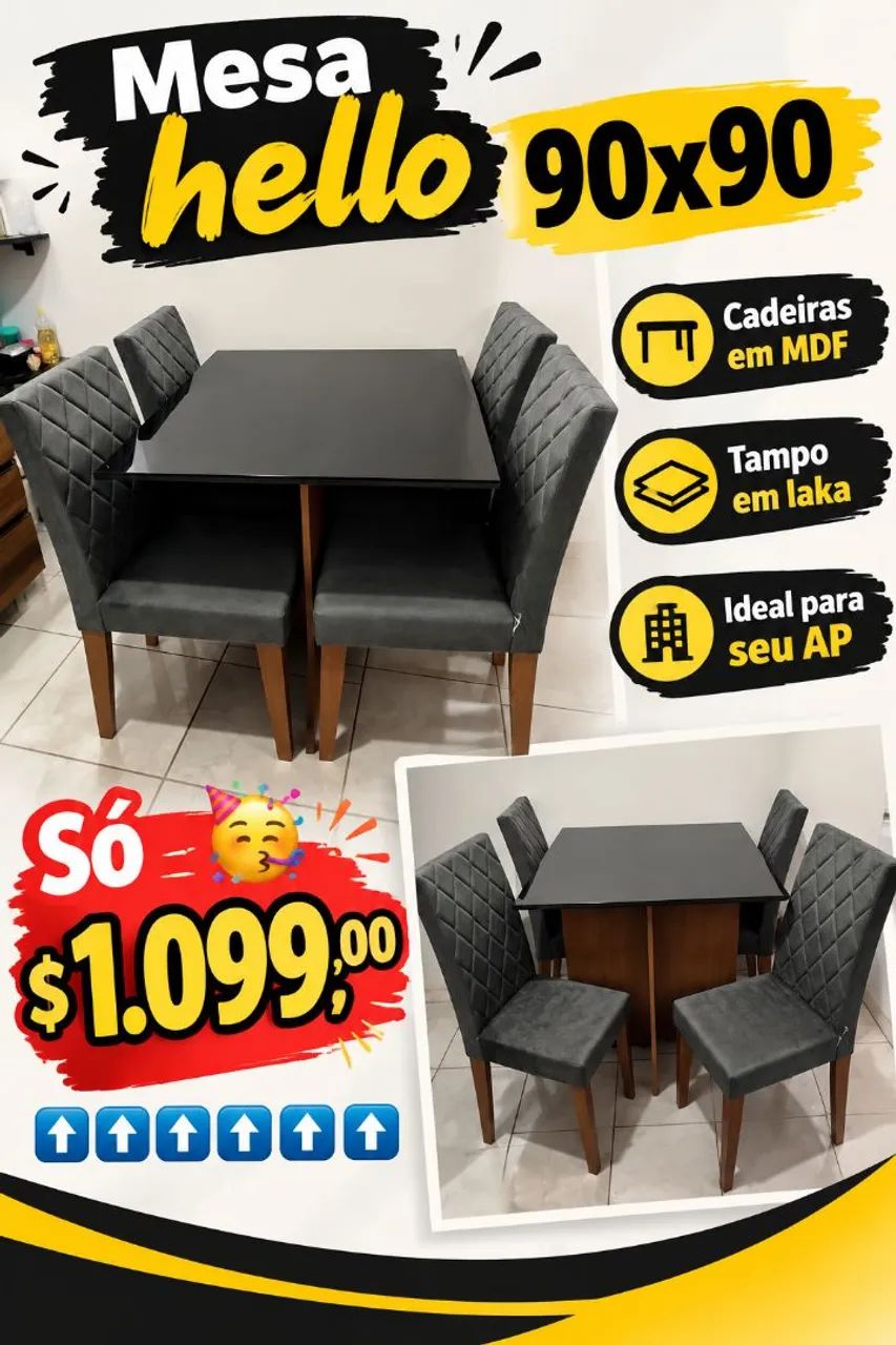 Mesa de jantar novas 