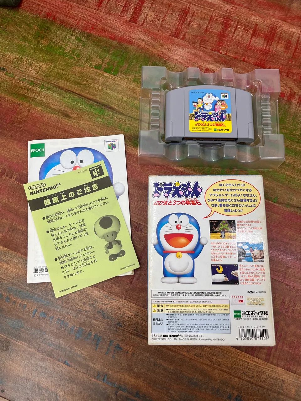 Jogo Doraemon Nobita 3 para Nintendo 64 Original CIB - Jogos de