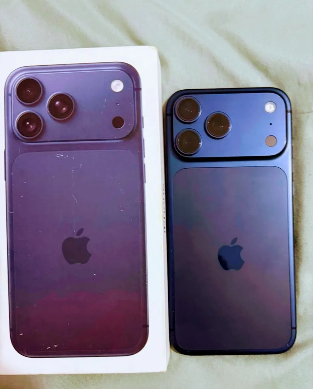 Imperdível vendo IPhone 17 pro Max azul 256gb R$ 7.300,00