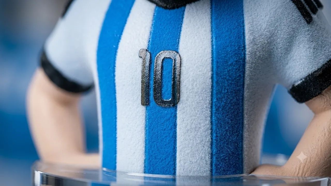 Boneco 3D Messi Versão Colecionador - Foto 3